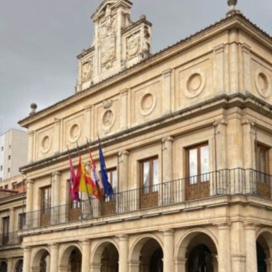 Fachada del Ayuntamiento de León